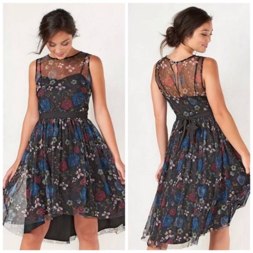 LC Lauren Conrad Disney Snow White 6 Dress Floral